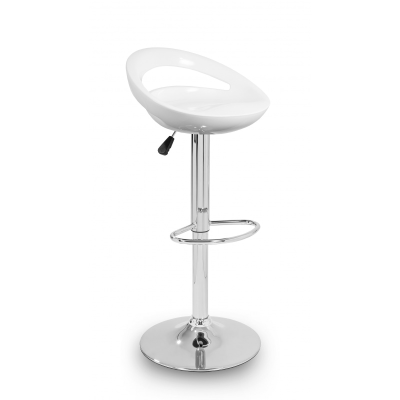 Aga Barová židle Bílá - 6DAZ032 - 2. JAKOST