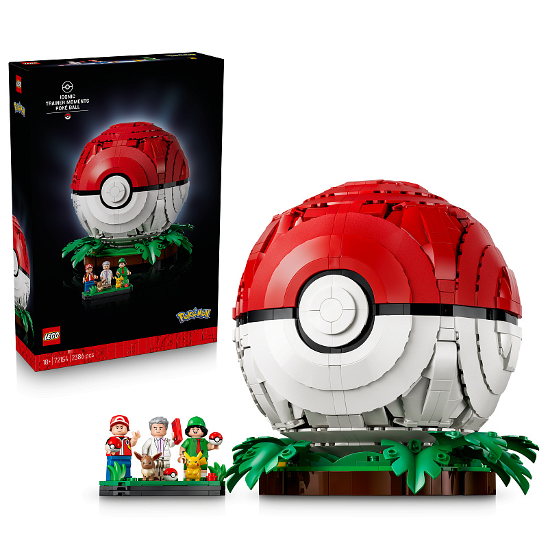 LEGO® Pokémon™ 72154 Pokébal: Kultovní Trenérské okamžiky