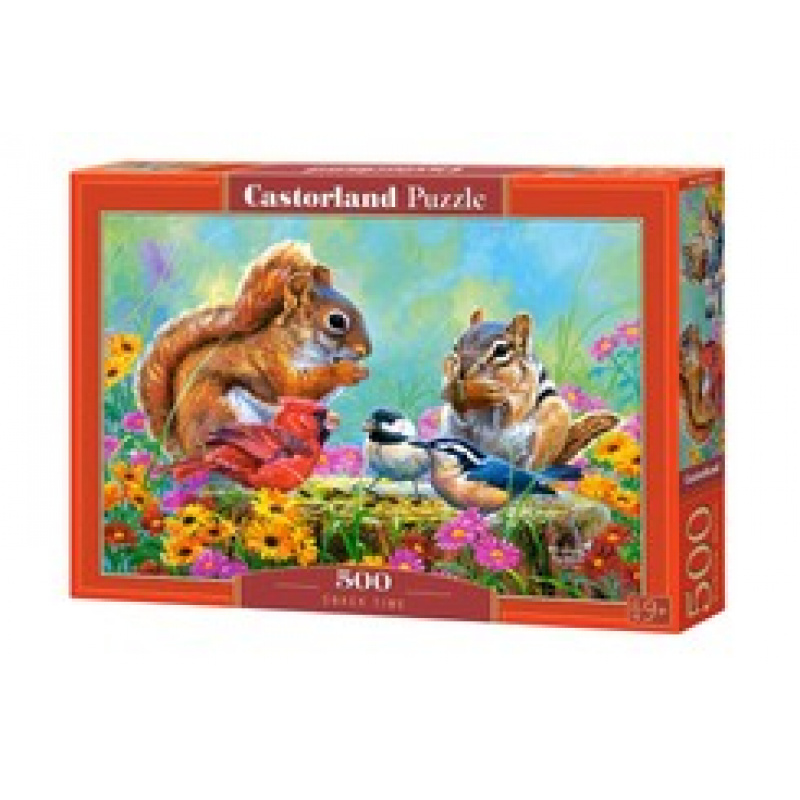 CASTORLAND puzzle 500 dílků - Čas na svačinu