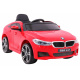 BMW 6 GT Auto na baterie červené + dálkové ovládání + pomalý start + EVA + pásy + LED MP3