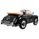 Mercedes Benz 300S Retro pro děti Lak černá + dálkové ovládání + EVA + pomalý start + LED MP3