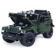 Sada Stavebnic Terénní Auto 2078ks. Zelené