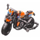 Sada Stavebnic Motocykl Oranžový 403ks.