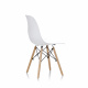 Aga 2x Jídelní židle Bílá