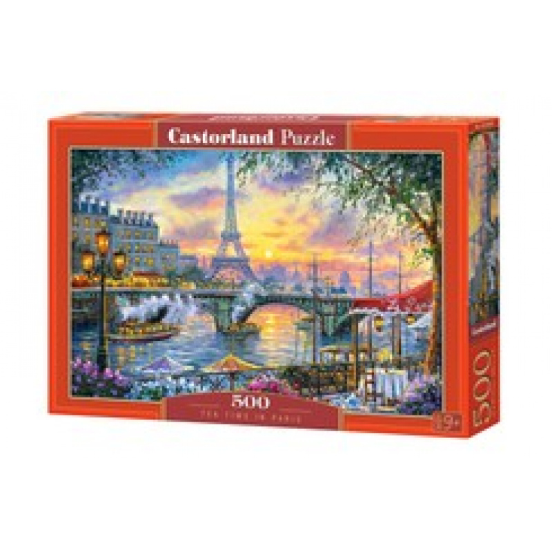 CASTORLAND Puzzle 500 dílků - Čaj v Paříži