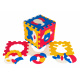 9 puzzle Zvířecí podložka pro děti 10m+ EVA pěna + puzzle se zvířátky + skládání 3D postaviček
