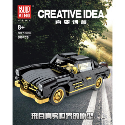 Sada Kostek Retro Autíčko 886ks.