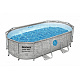 BESTWAY Power Steel Swim Vista bazén s oknem 427x250x100 14x8FT 7in1