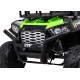 Buggy UTV Off-roader pro děti Zelená + dálkové ovládání + nosič zavazadel + pomalý start + EVA + MP3 LED