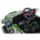 Dětské terénní auto Full Time 4WD Moro lak + pohon 4x4 + dálkové ovládání + LED audio + úložný prostor
