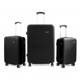 Aga Travel Sada cestovních kufrů MR4651 Černá