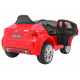 BMW X6M Elektrické dětské auto červené + dálkové ovládání + EVA + pomalý start + audio panel + LED dioda