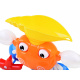 Barevný krab s fontánou do vany ZA3698