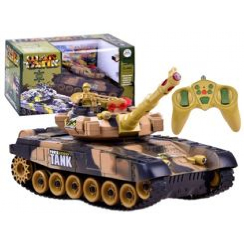 Bojový tank s dálkovým ovladačem RC0036MO
