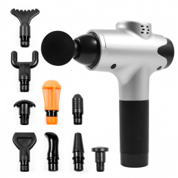 Aga Masážní pistole DS1602 Stříbrná