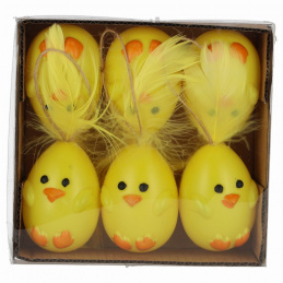 Vejce slepičí 6 ks. velikonoční