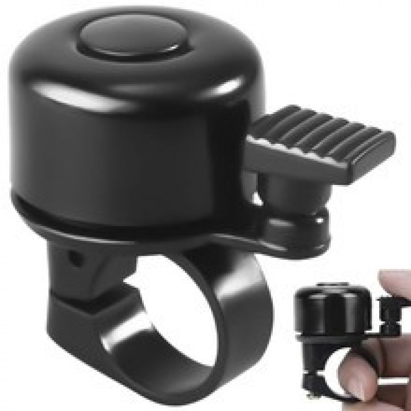 Mini zvonek černá ISO