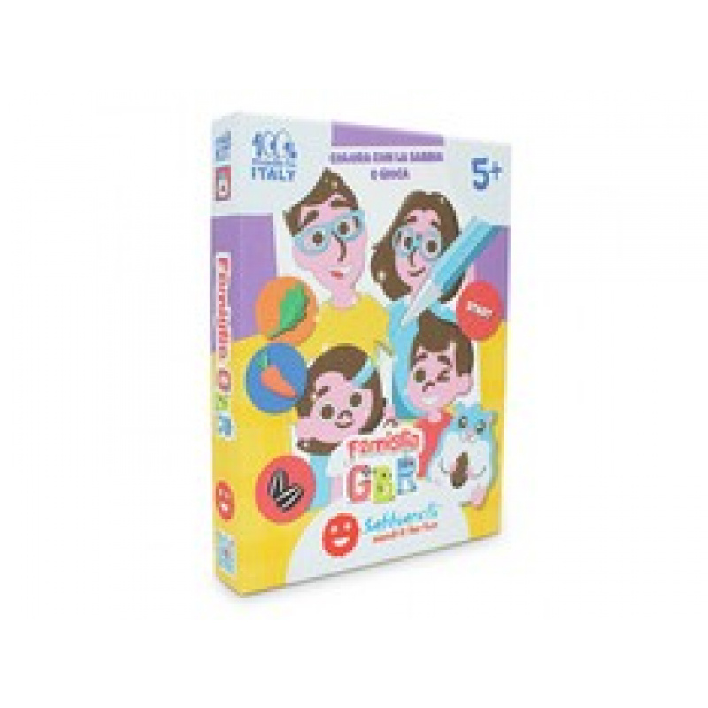 SABBIARELLI Pískové omalovánky Family 5+