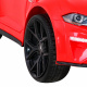 Ford Mustang GT auto na baterie pro děti Červené + Nastavitelné sedadlo + LED audio + EVA + Pomalý start