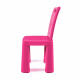 Doloni Dětská plastová židle Růžová