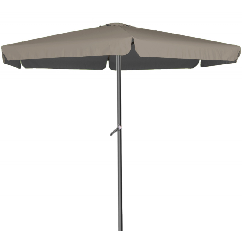 Linder Exclusiv Zahradní slunečník 400 cm Šedohnědý