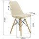 Aga Jídelní židle MR2035 Béžová