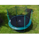 Aga SPORT FIT Trampolína 180 cm Dark Green + vnitřní ochranná síť