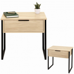 Noční stolek se zásuvkou do ložnice LOFT