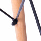 Aga Jídelní stůl 60 cm Bílý