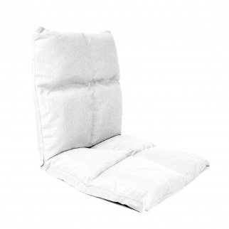 Aga Polohovací křeslo na podlahu 52x55x55 cm Bílé