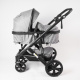 Aga Kombinovaný kočárek 2v1 Šedý