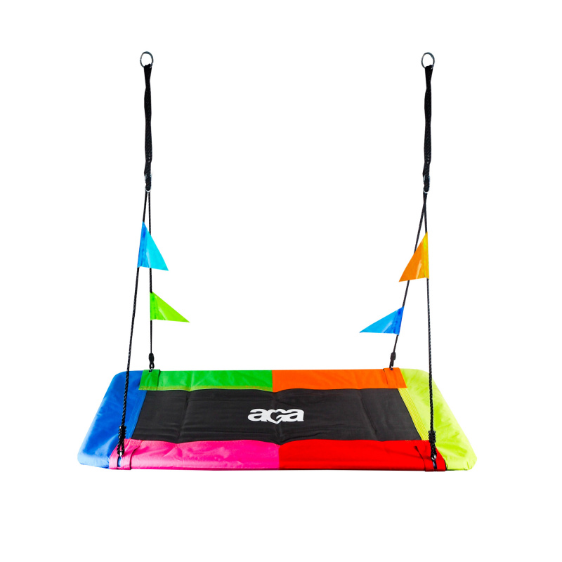 Aga Závěsný houpací obdelník 150x79 cm Barevný