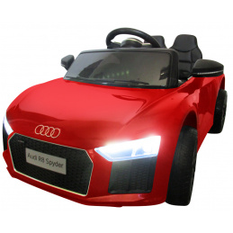R-Sport AUDI R8 Elektrické autíčko  Červené
