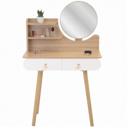 Kosmetický toaletní stolek se zrcadlem