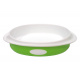 Hluboký talíř 4m+ POUPY Zelený