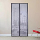 Moskytiéra do dveří s magnety HQ 100x210 cm černá Malatec 18602