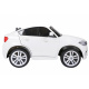 BMW X6M XXL pro 2 děti Bílá + dálkové ovládání + eko kůže + bezpečnostní pásy + pomalý rozjezd + MP3 USB + LED