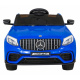 Mercedes Benz GLC63S pro děti Modrá + dálkové ovládání + pohon 4x4 + MP3 LED + EVA + pomalý start