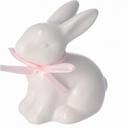 Keramický zajíček k postavení mix barev