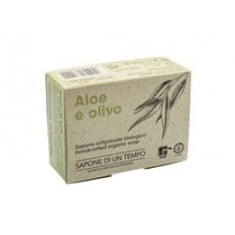 Organické mýdlo v kostce Aloe & Olivy 100 g - SAPONE DI UN TEMPO univerzální