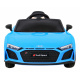 Audi R8 LIFT Auto na baterie modré + dálkové ovládání + EVA kola + MP3 + LED dioda
