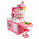 MEGA Kuchyně Růžová + Příslušenství