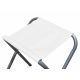 Aga Kempingová skládací židlička Bílá