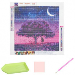 Aga Diamantov výšivka s mozaikou 5D Strom