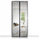 Síť proti hmyzu s magnety 80/90/100 x 210/220 cm Černá Malatec 12523