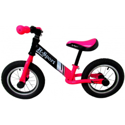 Odrážedlo R8 RŮŽOVÉ Nafukovací kola, ložiskované řídítka