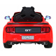 Ford Mustang GT auto na baterie pro děti Červené + Nastavitelné sedadlo + LED audio + EVA + Pomalý start