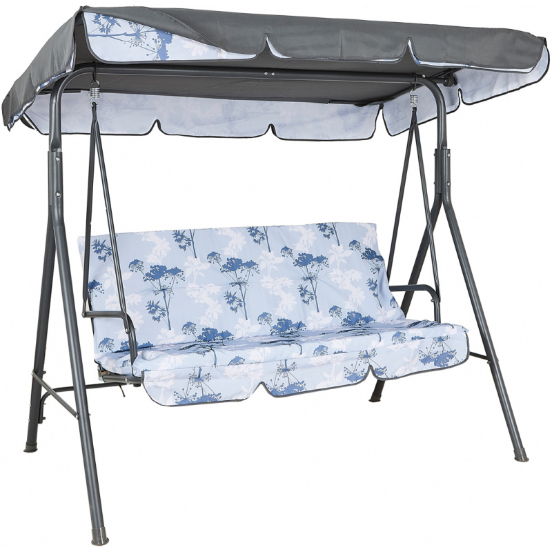 Aga Zahradní houpačka Majka Flower Modrá