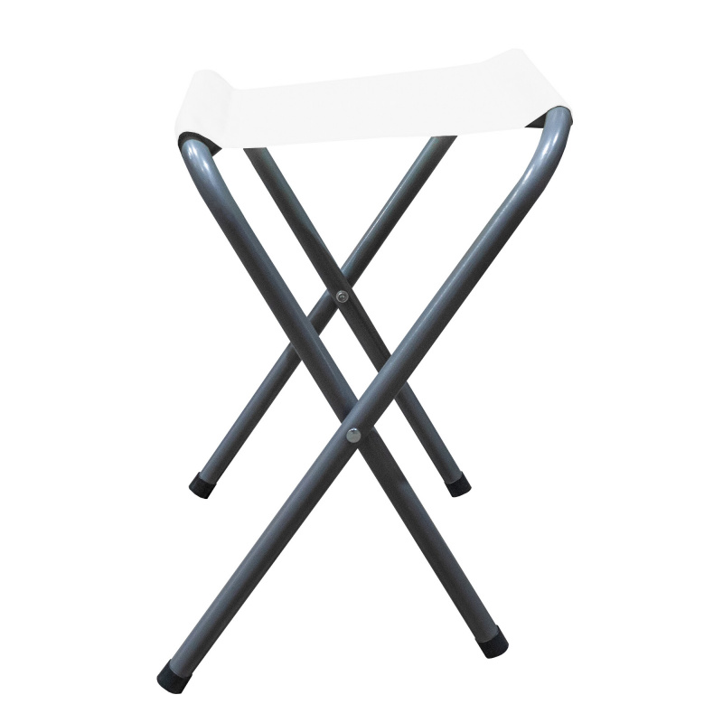 Aga Kempingová skládací židlička Bílá