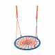 Aga Závěsný houpací kruh 100 cm Modro-červený